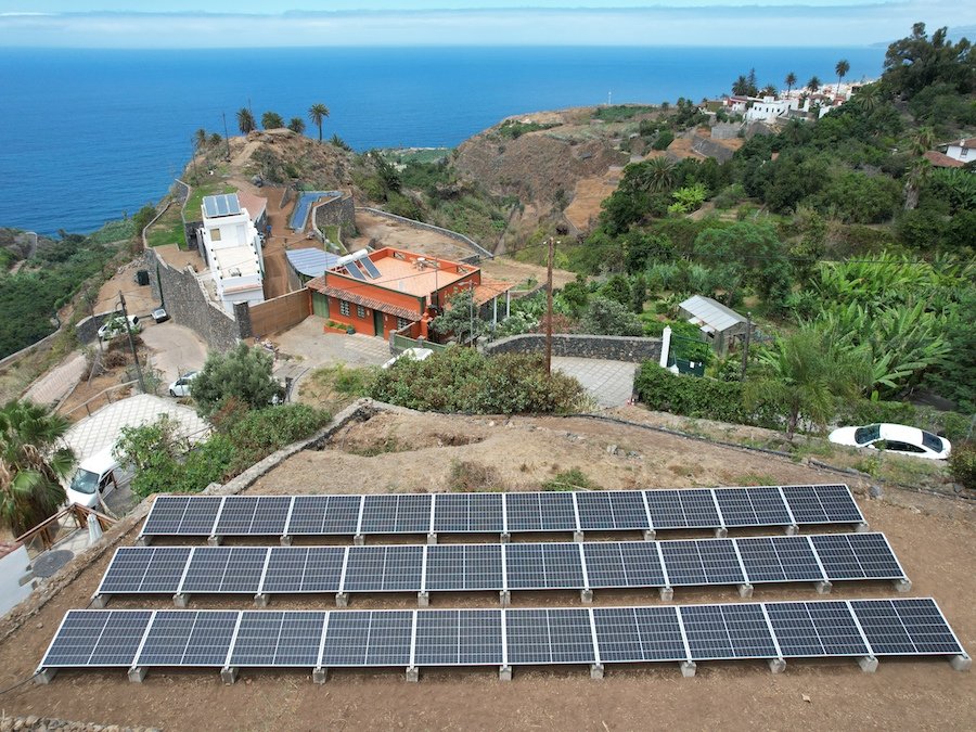 Finca el Quinto instalacion solar Green Group Canarias