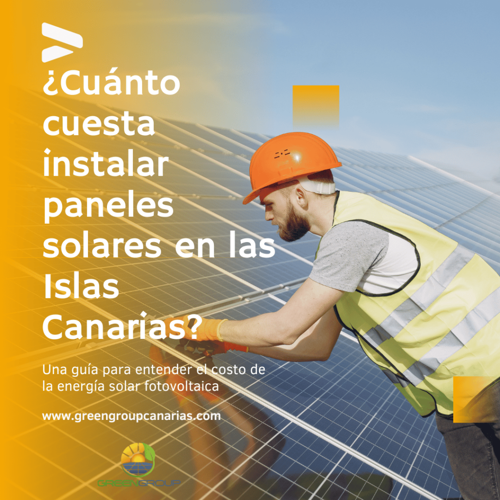 Cuánto cuesta instalar paneles solares en las Islas Canarias