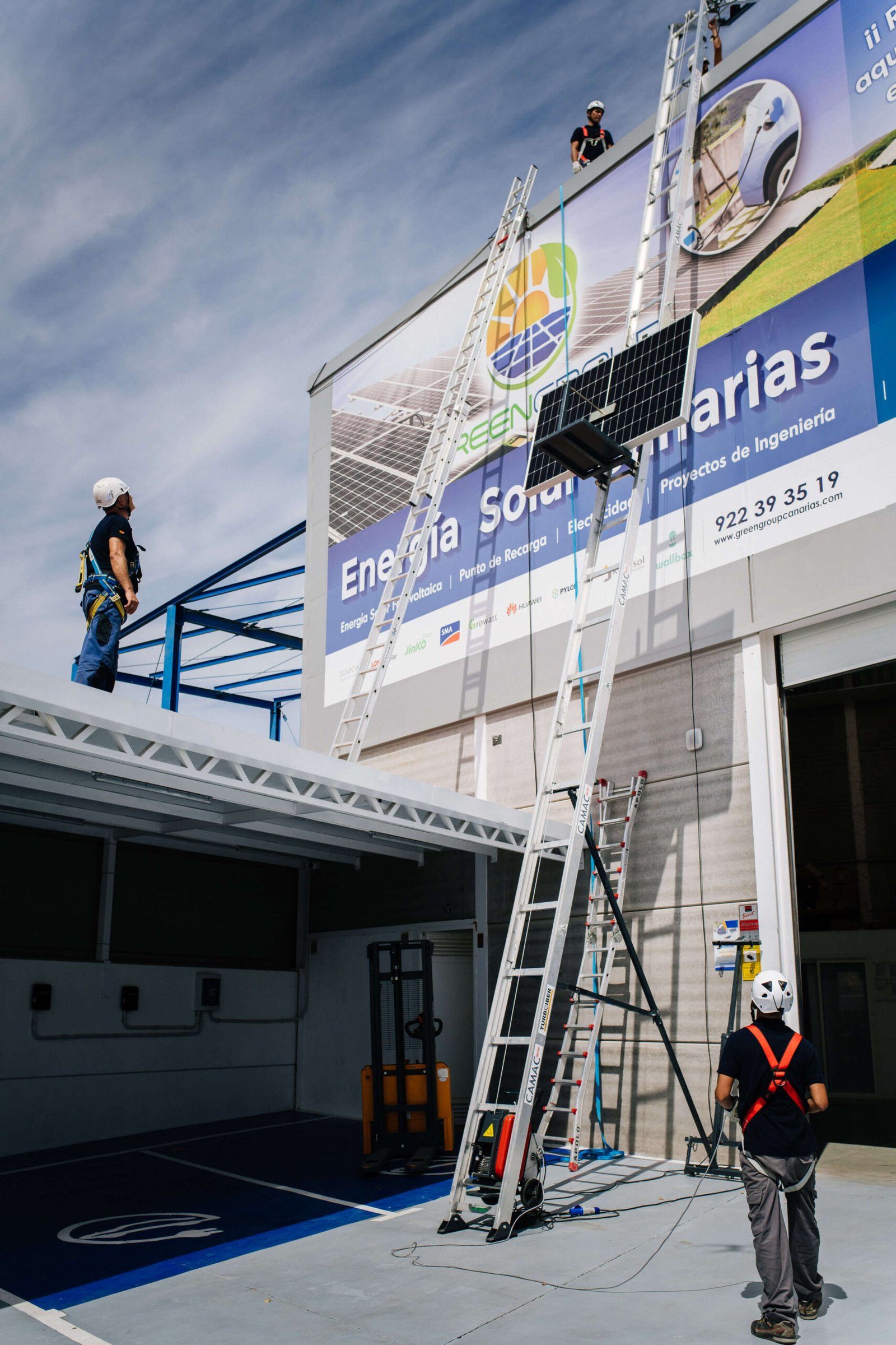 Paneles solares instalados Canarias