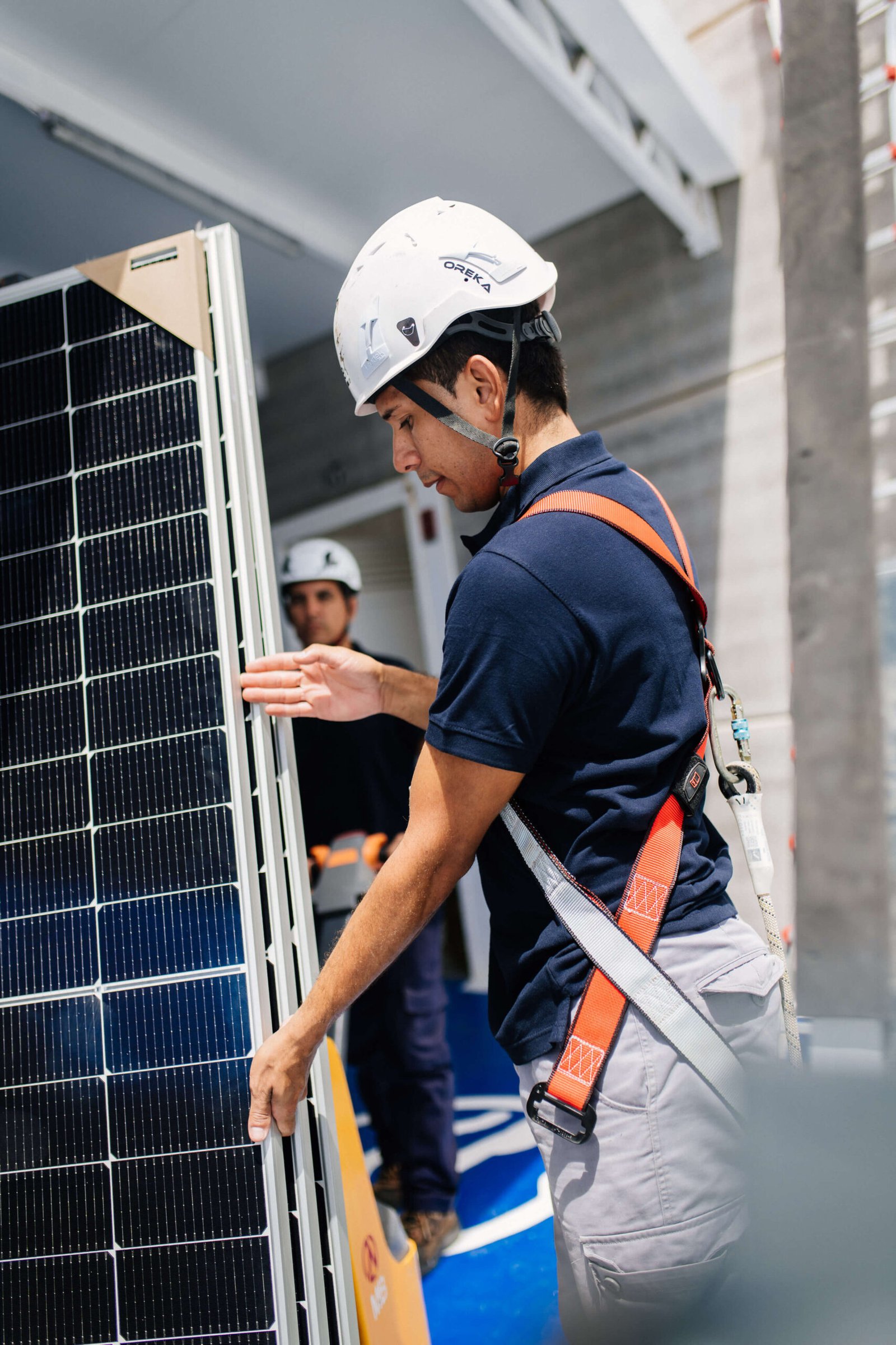 Panel solar en Tenerife